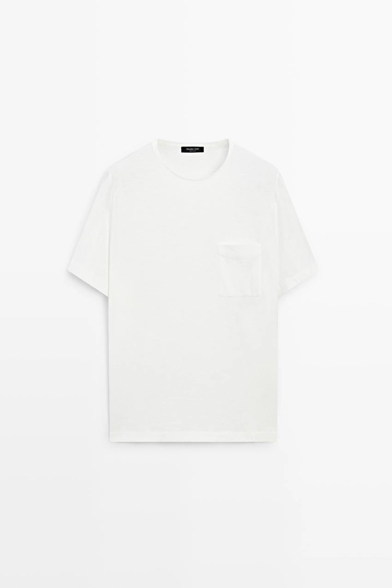 Футболка с короткими рукавами и карманом