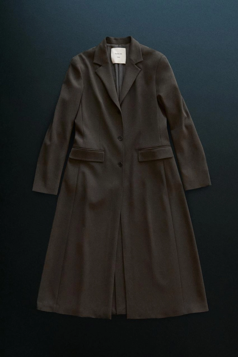 Пальто из текстиля