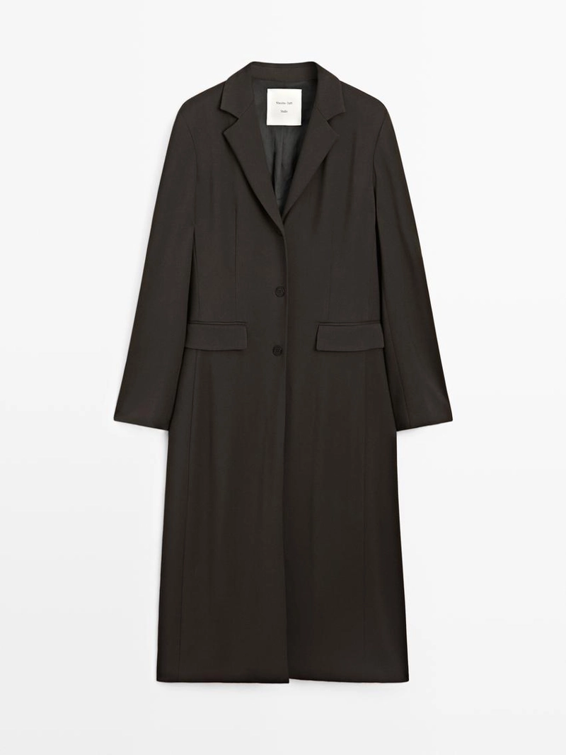 Пальто из текстиля