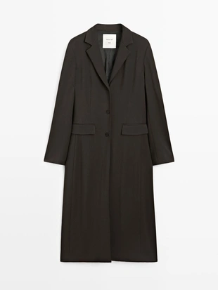 Пальто из текстиля- Заказать в России