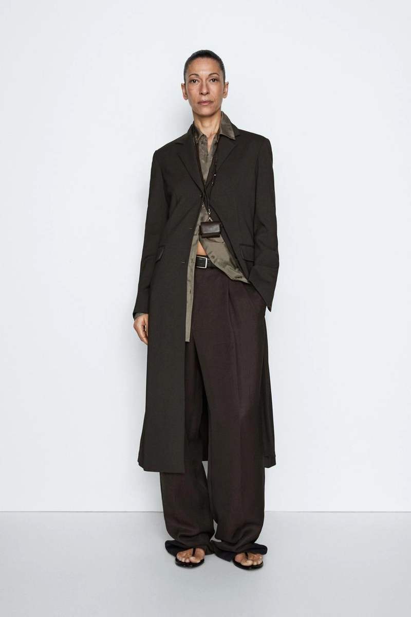 Пальто из текстиля