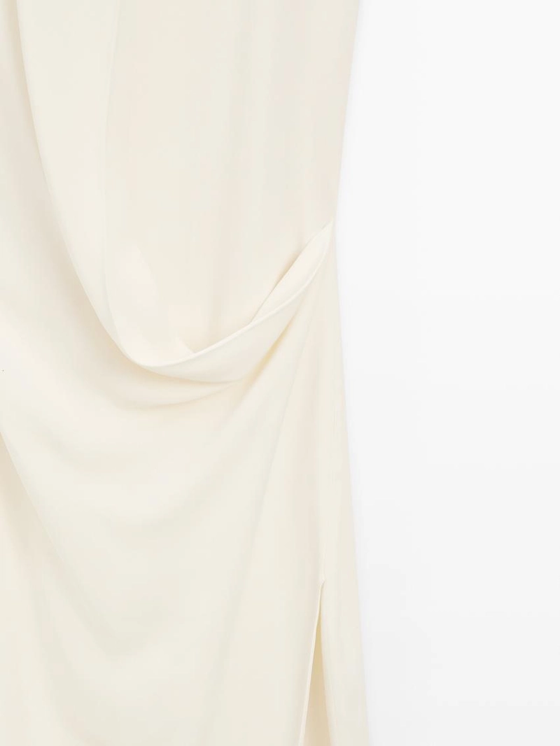 Миди-платье с деталями на спине - studio