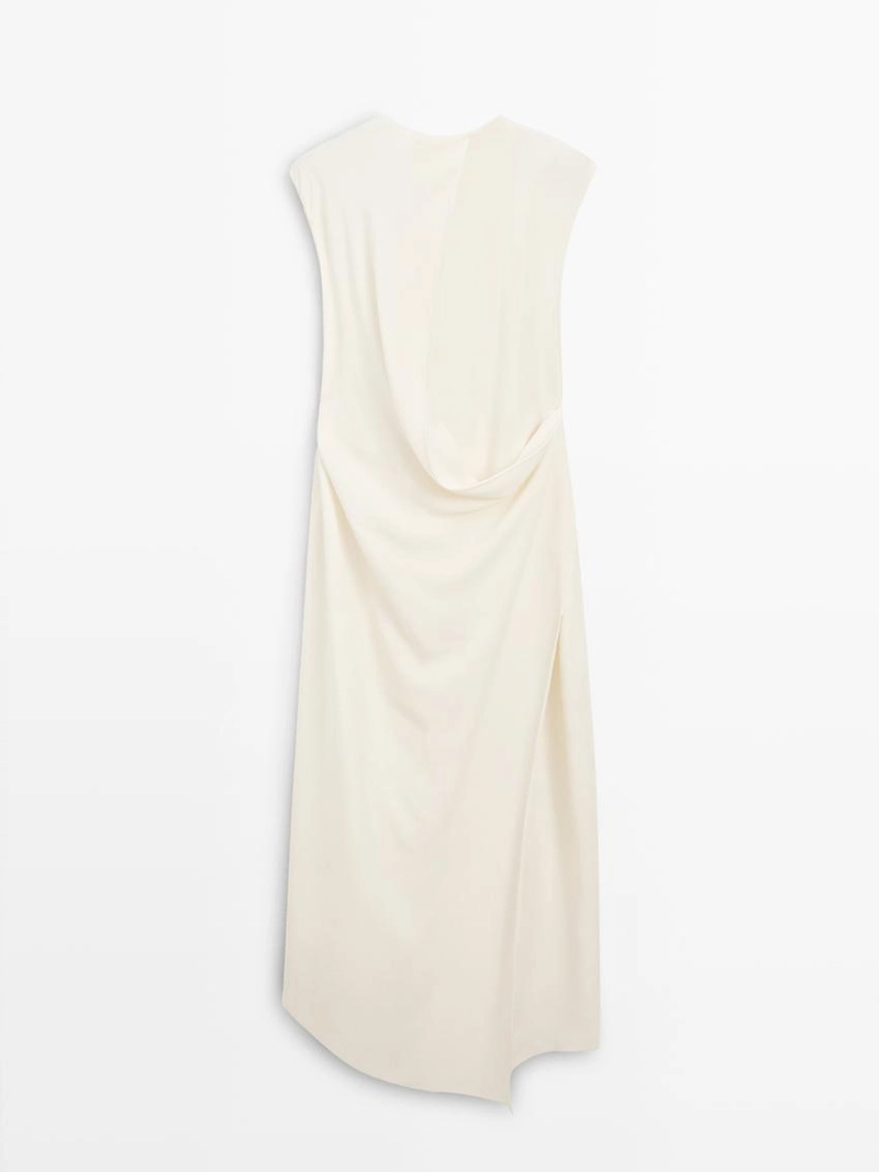 Миди-платье с деталями на спине - studio