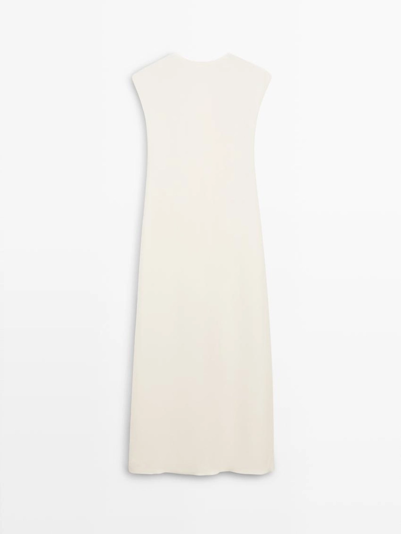 Миди-платье с деталями на спине - studio