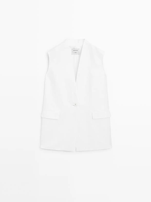 Жилетка, бермуды из текстиля, пальто из хлопковой смеси, миди-юбка годе, миди-платье из кожи. - Заказать в России