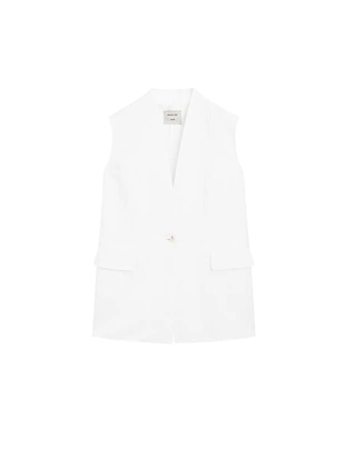 Жилетка, бермуды из текстиля, пальто из хлопковой смеси, миди-юбка годе, миди-платье из кожи. - Заказать в России