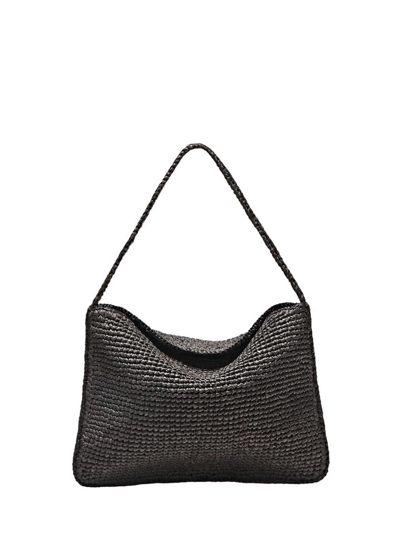 Сумка через плечо small из рафии
