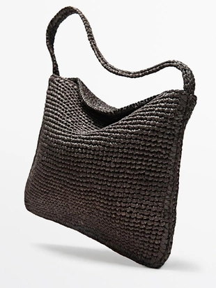 Сумка через плечо small из рафии- Заказать в России