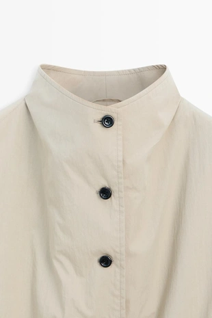 Бомбер с узким воротником- Заказать в России