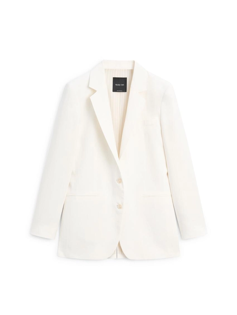 Оверсайз льняной пиджак