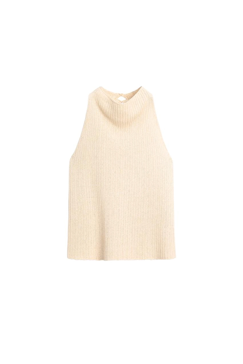 Топ из льняной смеси