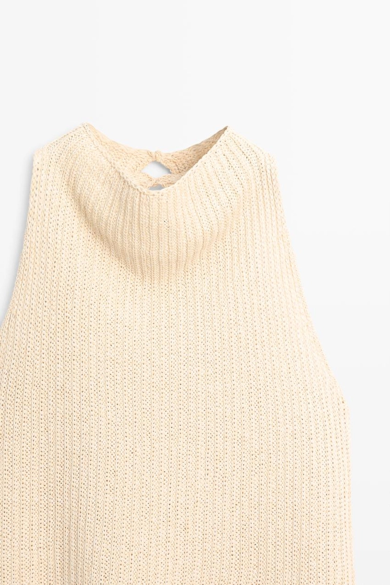 Топ из льняной смеси