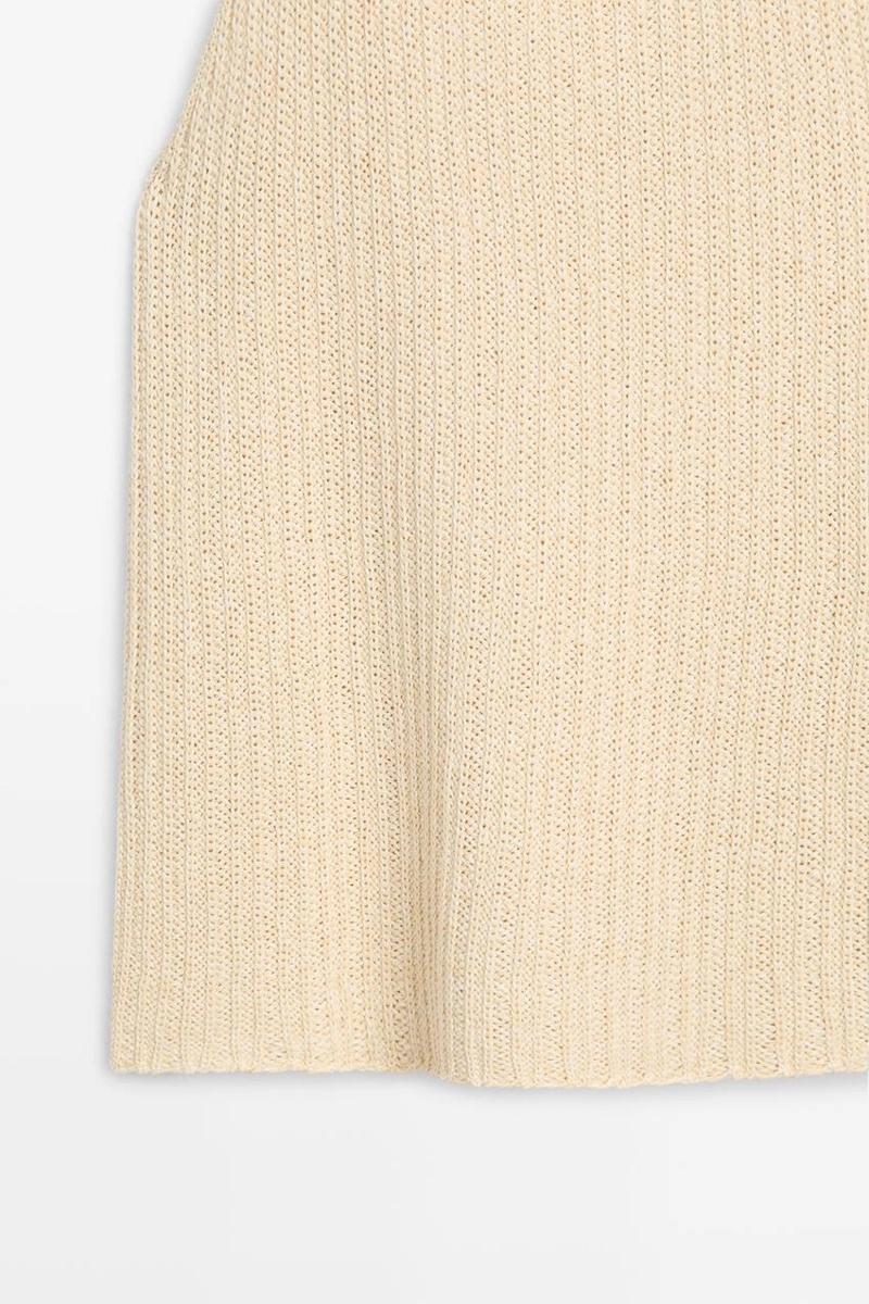 Топ из льняной смеси