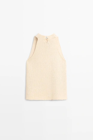 Топ из льняной смеси- Заказать в России