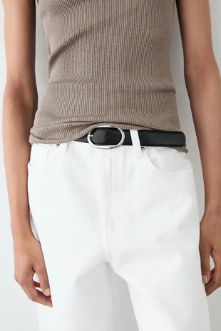 Топ на бретелях из ребристого шелкового микса- Заказать в России