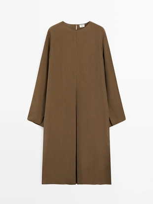 Длинный топ с разрезом 100% шелк - studio- Заказать в России