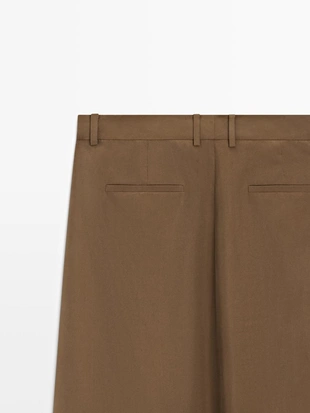 Юбка миди из 100% шелка с деталями в складку - studio- Заказать в России