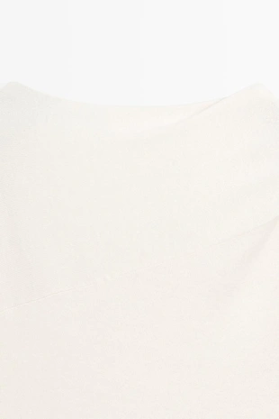 Джемпер из вязаного шелкового микса с шарфом - studio- Заказать в России