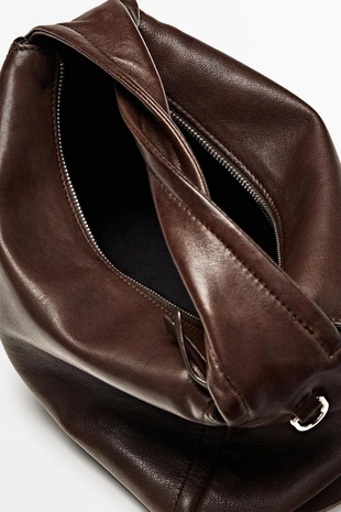 Сумка через плечо из натуральной кожи наппа- Заказать в России