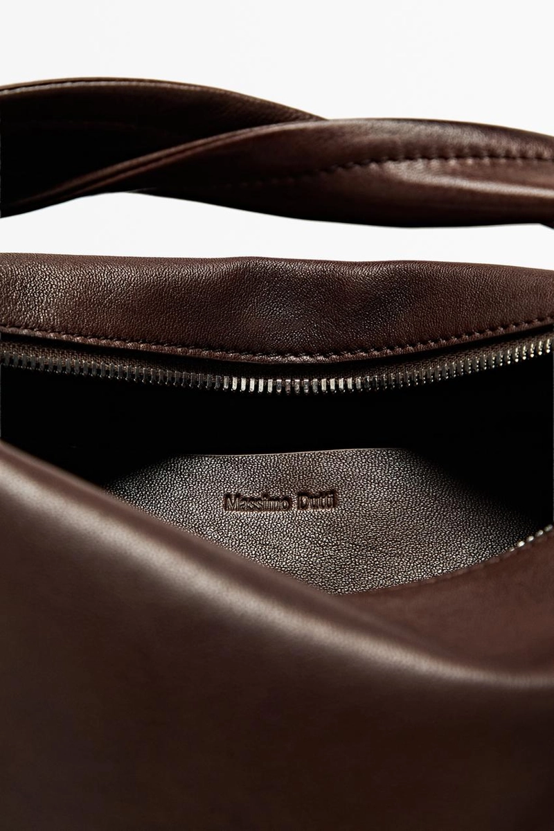 Сумка через плечо из натуральной кожи наппа