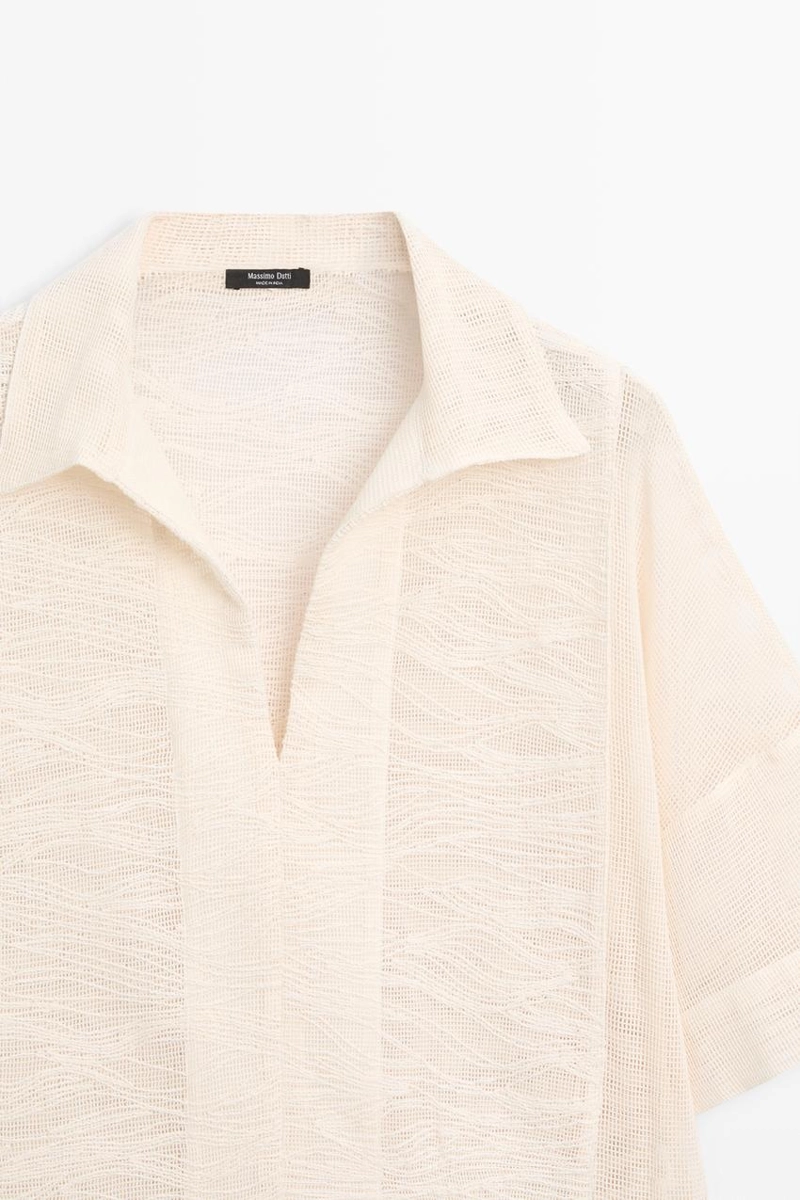 Поло из 100% хлопка с вышивкой