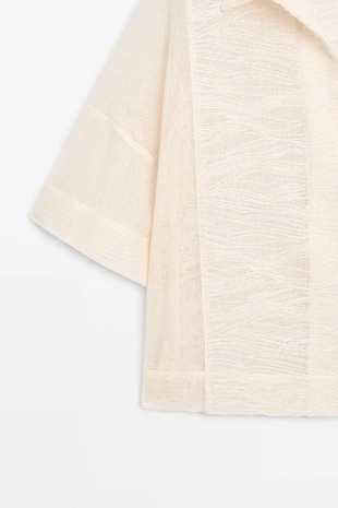 Купить Massimo Dutti Поло из 100% хлопка с вышивкой