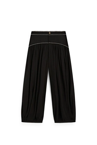 Брюки с контрастным швом- Заказать в России