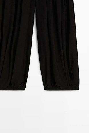 Брюки с контрастным швом- Заказать в России