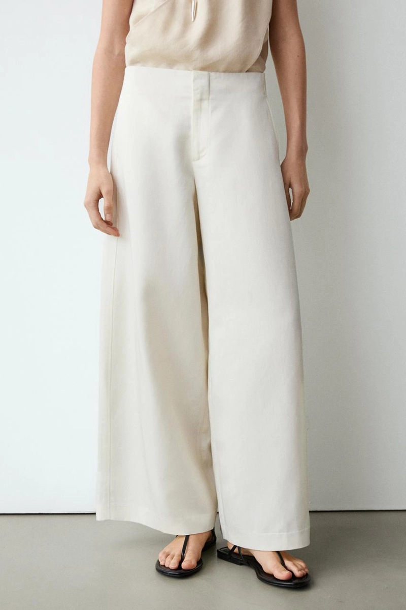 Брюки широкого кроя flowing