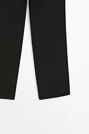 Прямые льняные брюки со свободным кроем- Заказать в России