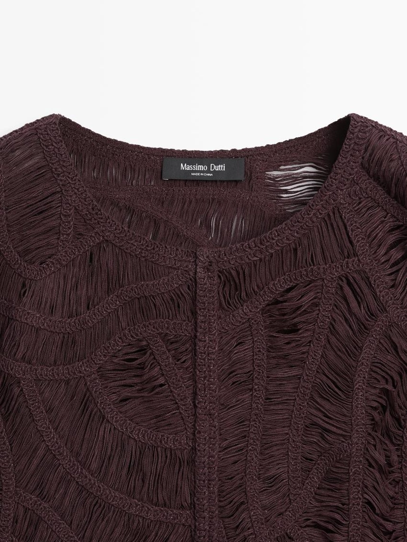 Жилет вязаный крючком