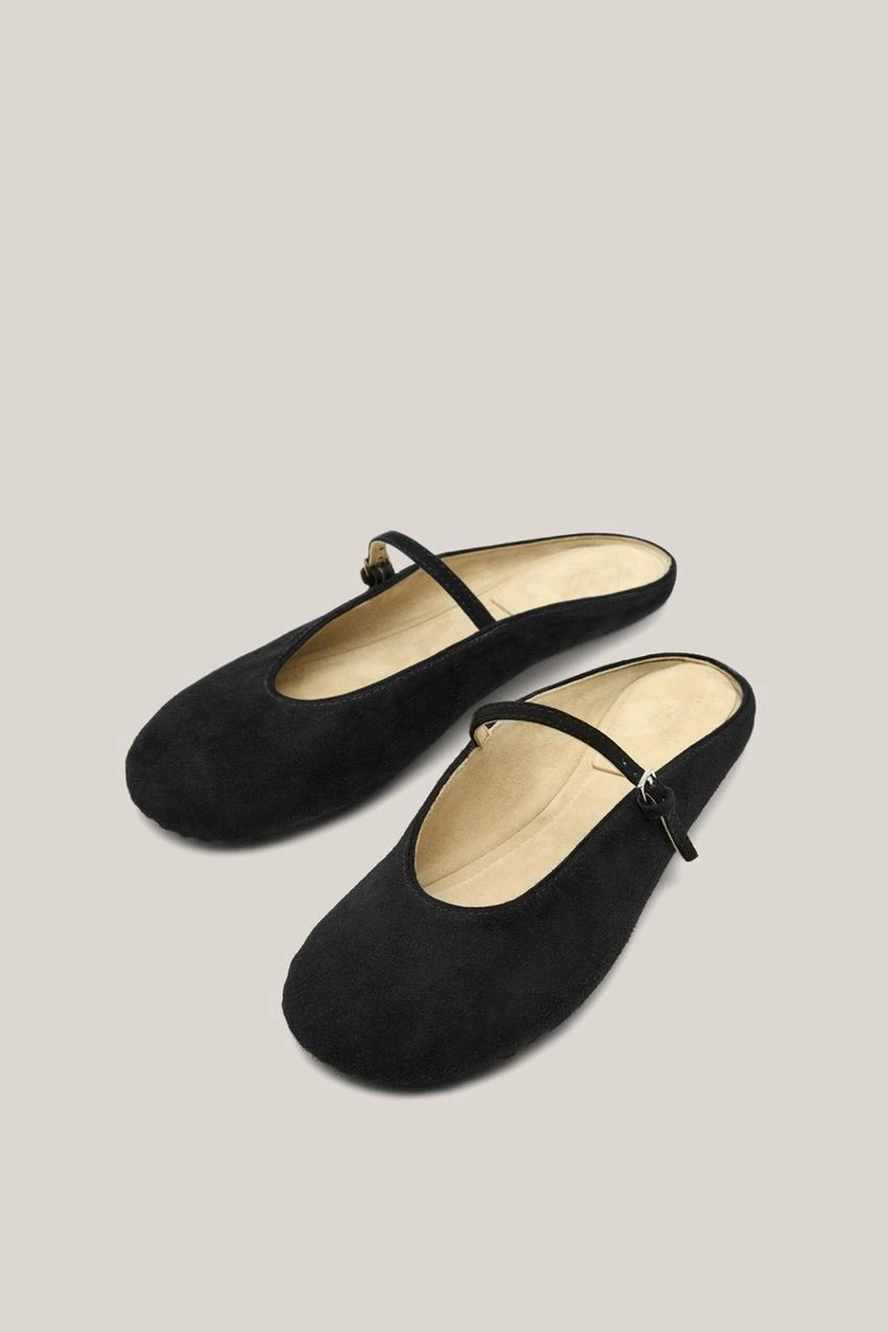 Туфли-балетки из мягкой кожи - limited edition