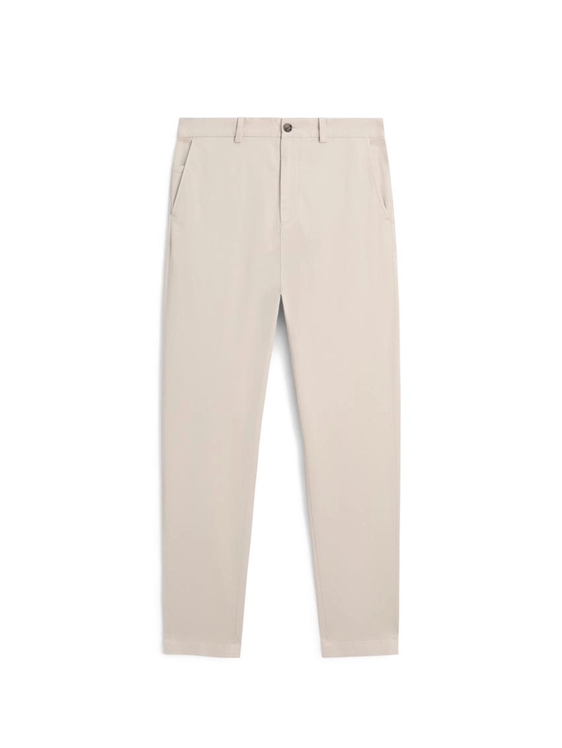 Хлопковые брюки в стиле джоггер из смеси хлопка