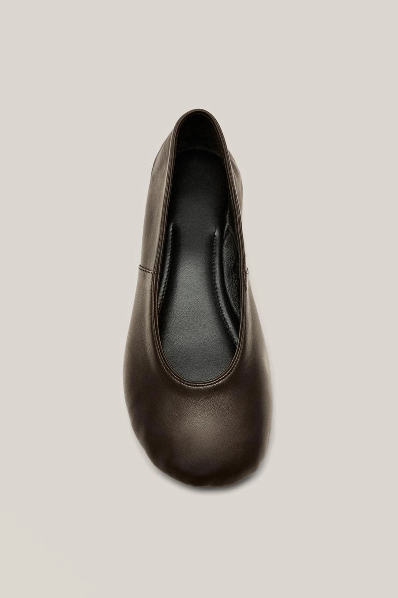 Балетки из мягкой кожи - limited edition