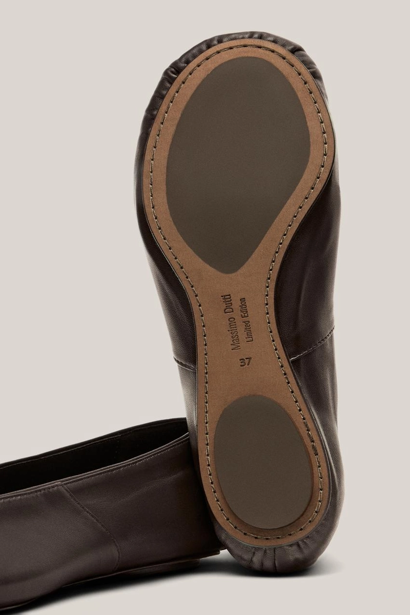 Балетки из мягкой кожи - limited edition