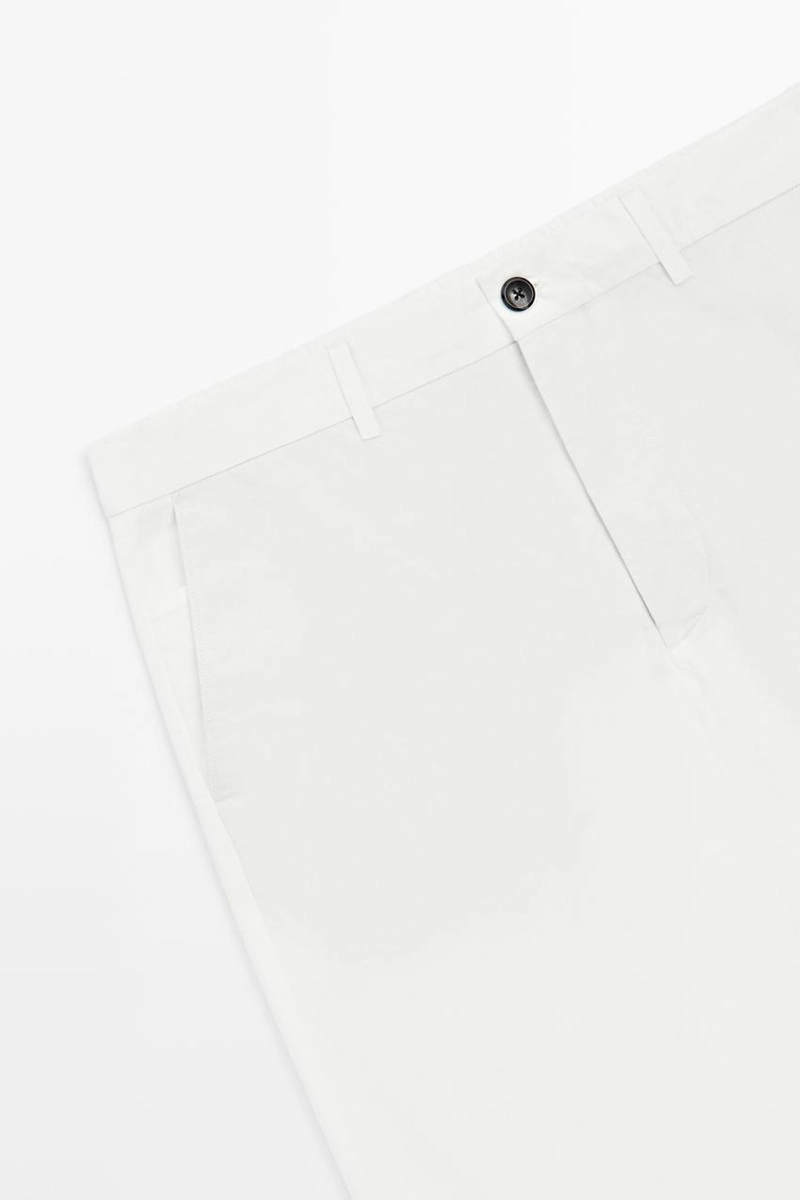 Хлопковые и льняные брюки в стиле баррель