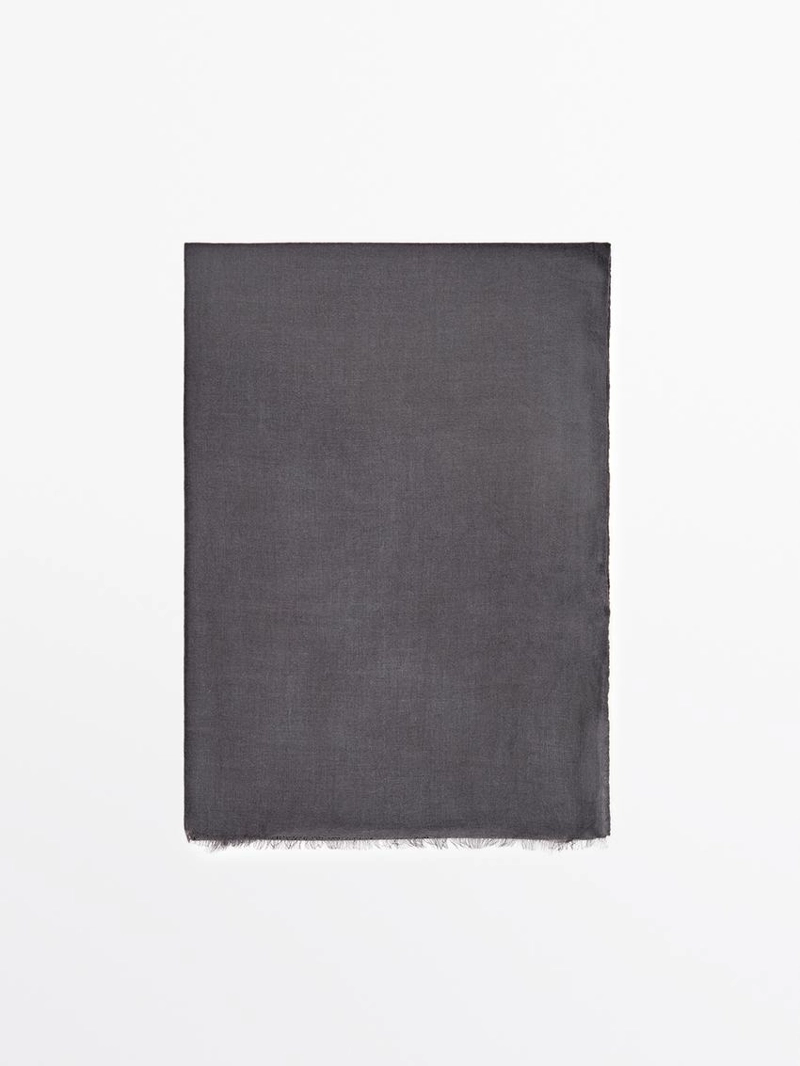 Легкий шарф из 100% шерсти