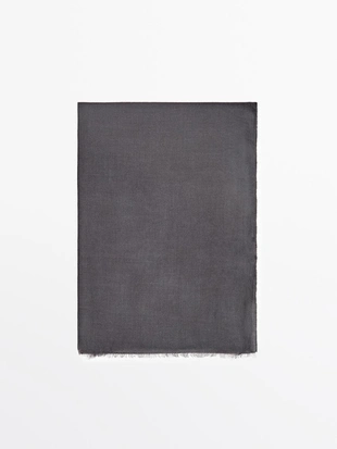 Легкий шарф из 100% шерсти- Заказать в России