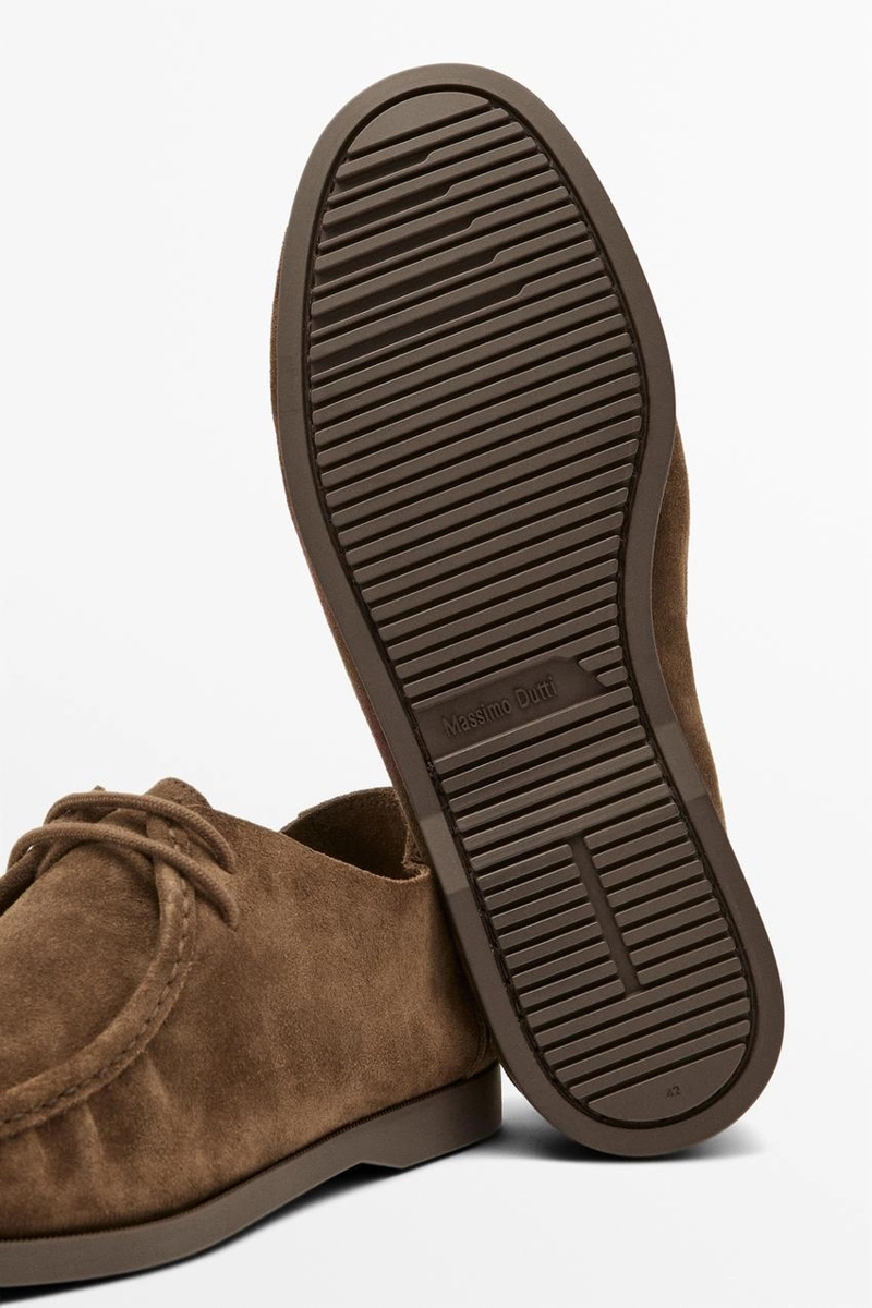 Ботинки из мягкой кожи в стиле ботинок