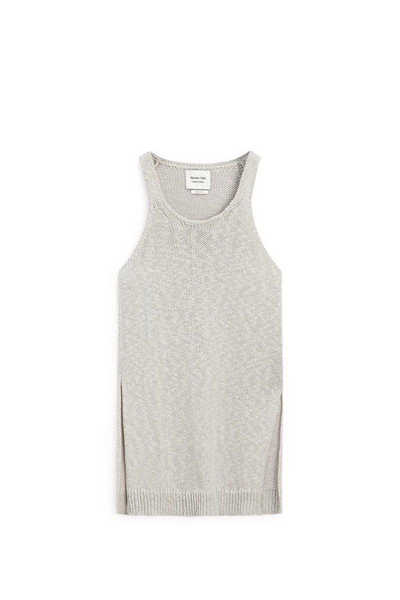 Длинный топ с боковыми разрезами - limited edition