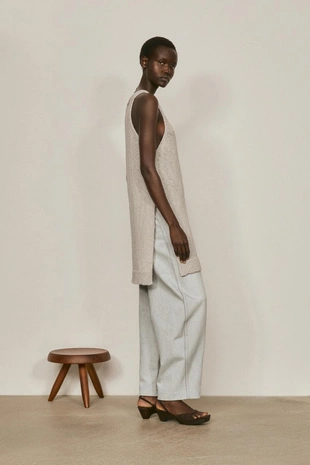 Длинный топ с боковыми разрезами - limited edition- Заказать в России