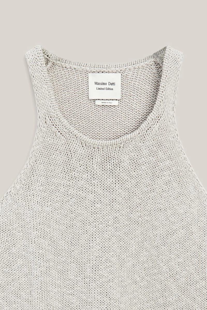 Длинный топ с боковыми разрезами - limited edition