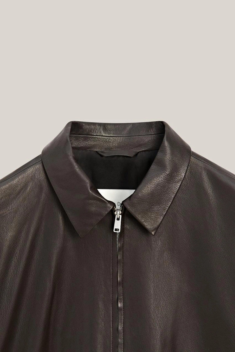 Куртка из мягкой кожи нубука - лимитированная коллекция