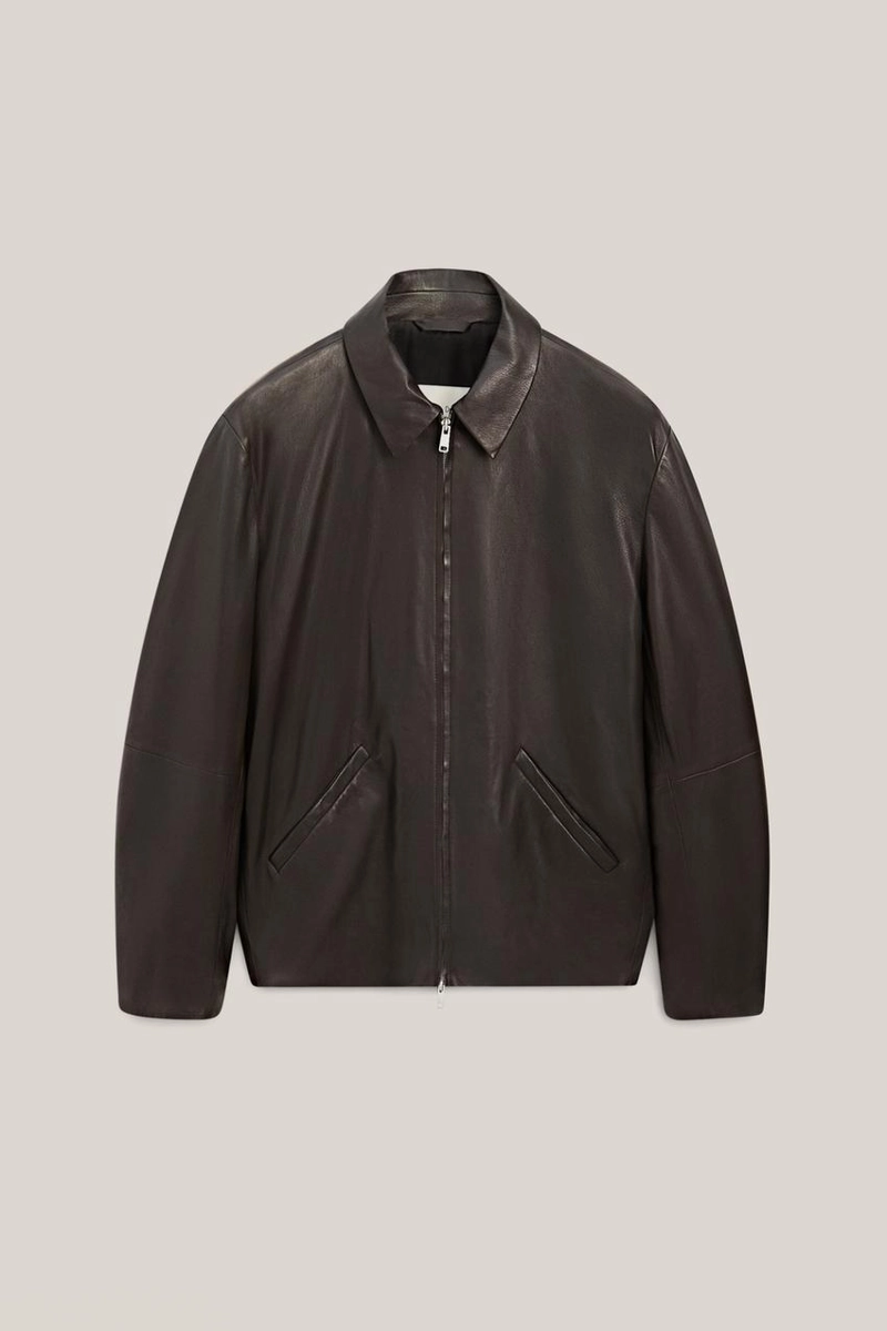 Куртка из мягкой кожи нубука - лимитированная коллекция