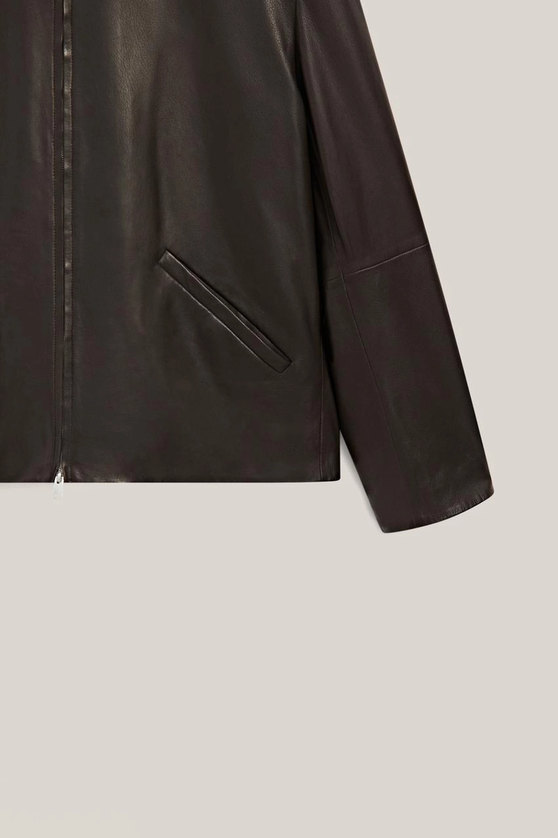 Куртка из мягкой кожи нубука - лимитированная коллекция