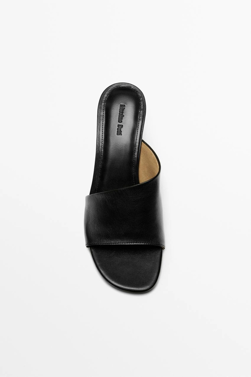 Сандалии на платформе из мягкой кожи с клиновидным каблуком