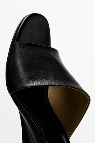 Сандалии на платформе из мягкой кожи с клиновидным каблуком- Заказать в России