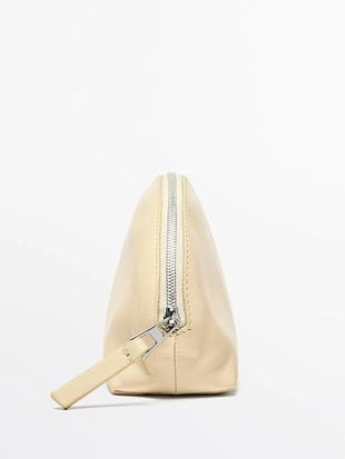 Косметичка из натуральной кожи nappa- Заказать в России