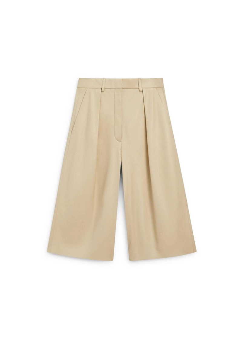 Бермуды из натуральной кожи - limited edition