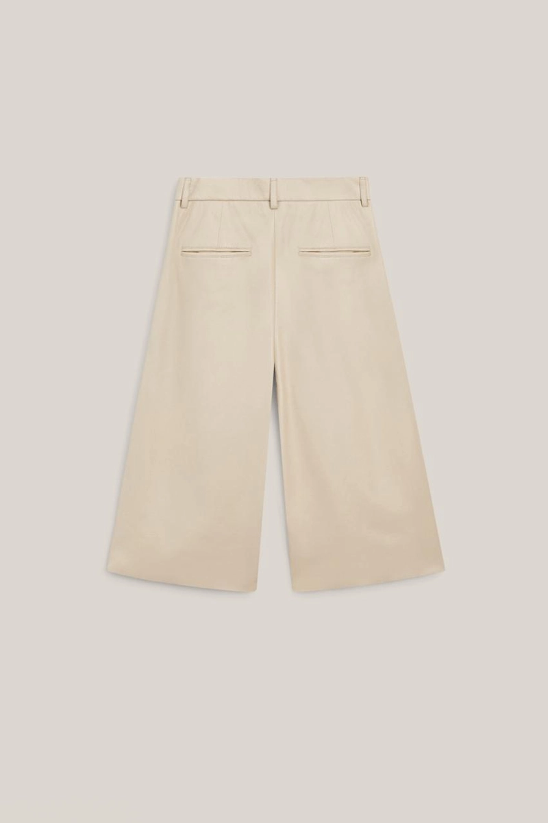 Бермуды из натуральной кожи - limited edition